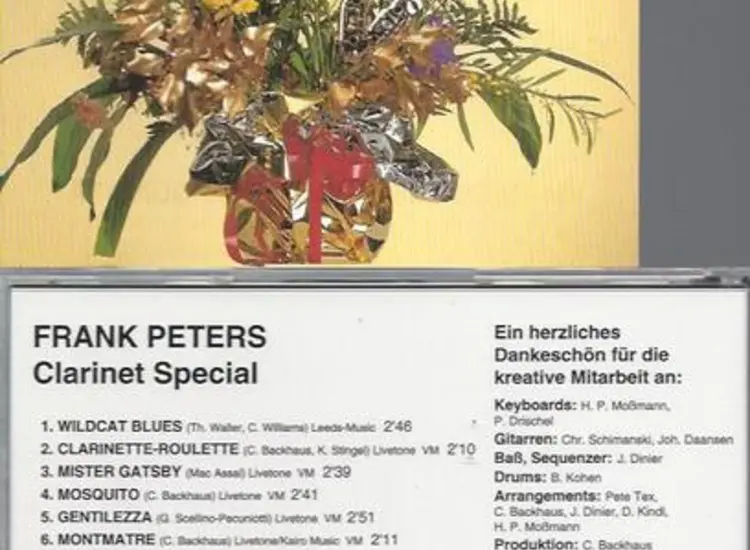 CD   Clarinet Special  // Frank Peters ansehen