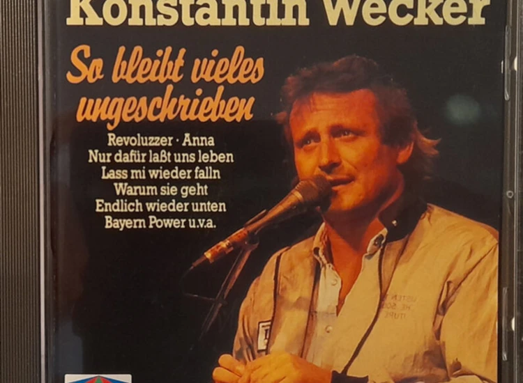 CD, Comp Konstantin Wecker - So Bleibt Vieles Ungeschrieben ansehen