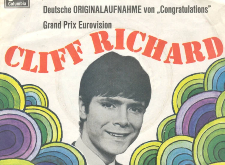 "7"", Single Cliff Richard - Man Gratuliert Mir (Congratulations)" ansehen