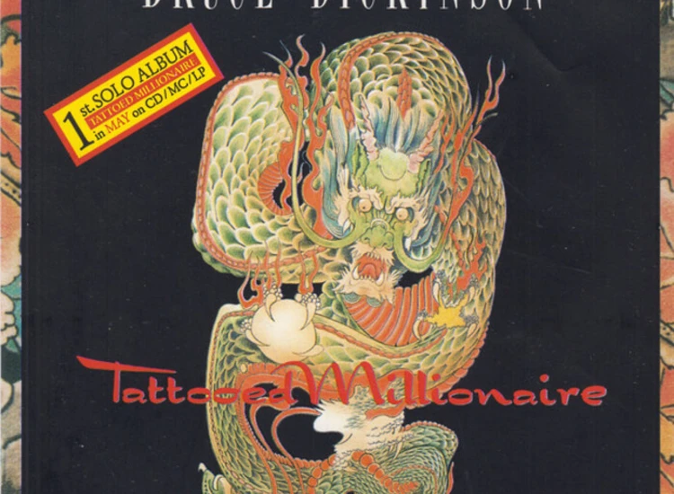 "7"" Bruce Dickinson - Tattooed Millionaire" ansehen