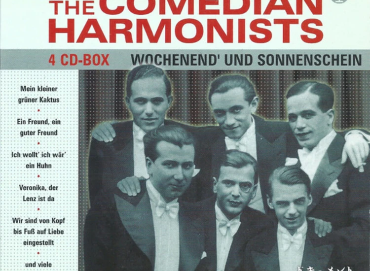 4xCD, Comp, RM Comedian Harmonists - Wochenend' Und Sonnenschein ansehen