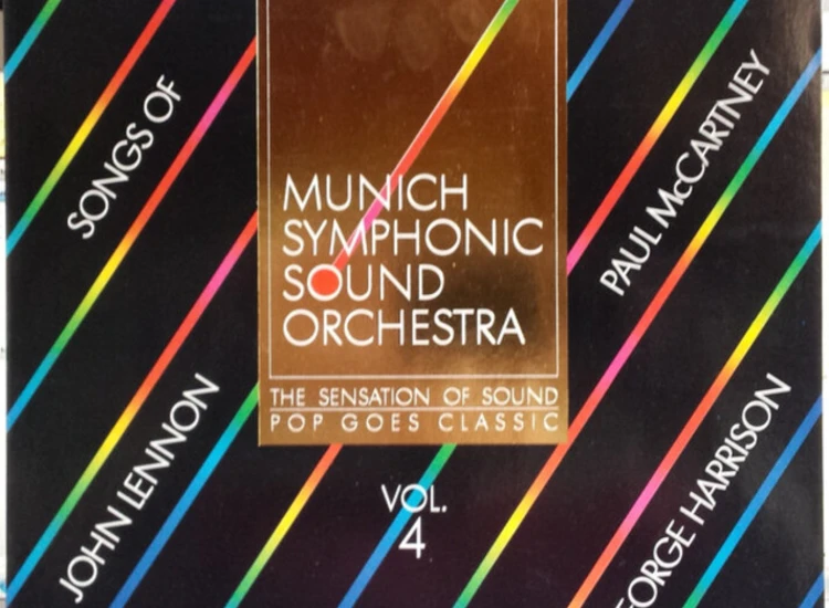 LP Munich Symphonic Sound Orchestra - The Sensation Of Sound - Pop Goes Classic Vol. 4 ansehen