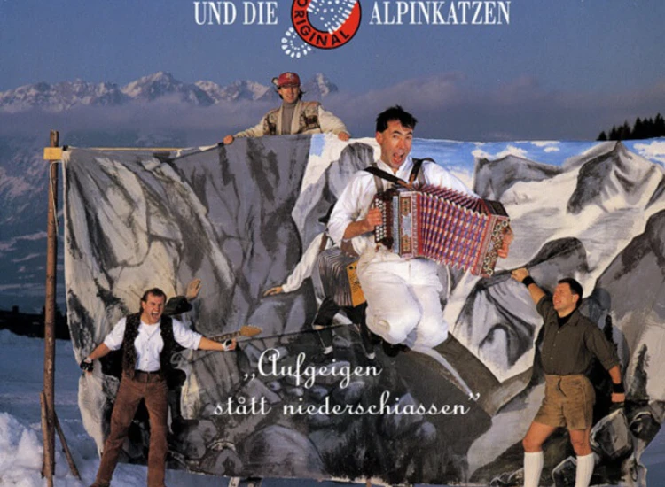 LP, Album Hubert Von Goisern Und Die Original Alpinkatzen* - Aufgeigen Stått Niederschiassen ansehen