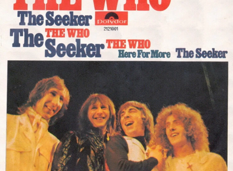 "7"", Single The Who - The Seeker" ansehen