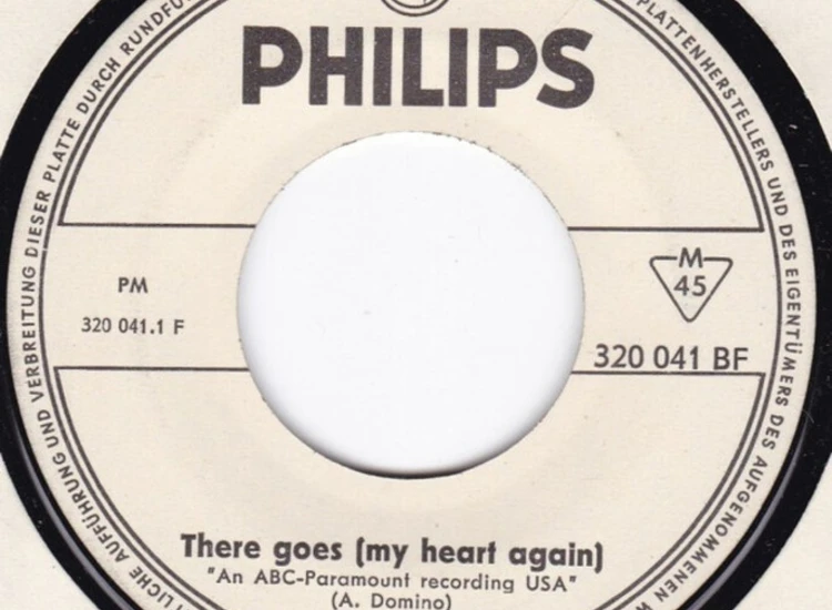 "7"", Single, Mono, Promo Fats Domino - There Goes (My Heart Again)" ansehen