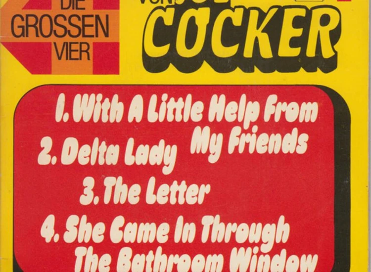 "2x7"", Single Joe Cocker - Die Grossen Vier" ansehen