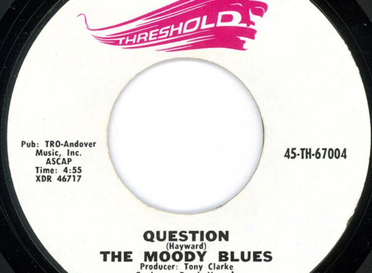 "7"", Single, Pit The Moody Blues - Question" ansehen