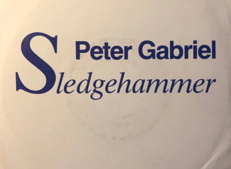 "7"", S/Sided, Promo Peter Gabriel - Sledgehammer (Radioversion)" ansehen