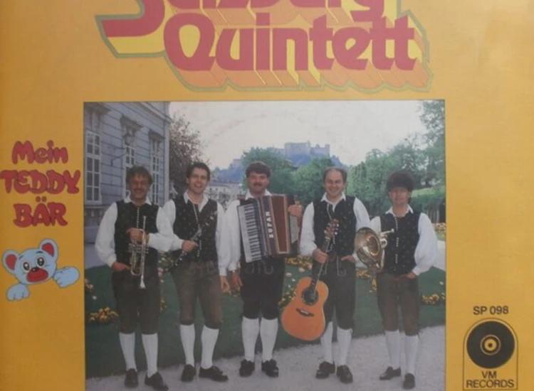 "7"", Single Salzburg Quintett - Mein Teddybär / Treffpunkt Altenmarkt" ansehen