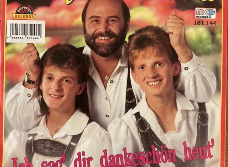 "7"", Single Das Fidele Kleeblatt - Ich Sag' Dir Dankeschön Heut'" ansehen