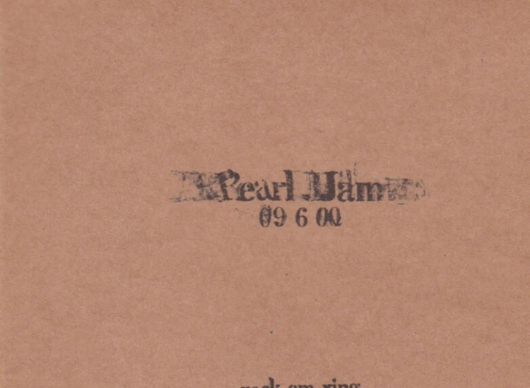 2xCD, Album Pearl Jam - 09 6 00 - Rock Am Ring - Nürburg, Germany ansehen