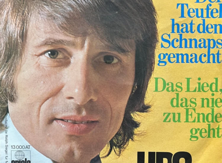 "7"", Single Udo Jürgens - Der Teufel Hat Den Schnaps Gemacht" ansehen