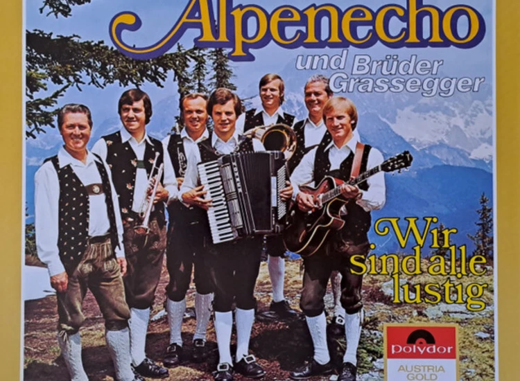 LP, Album Alpenecho Und Brüder Grassegger - Wir Sind Alle Lustig ansehen