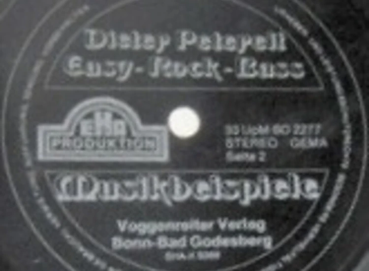 "Flexi, 7"" Dieter Petereit - Easy ~ Rock ~ Bass" ansehen