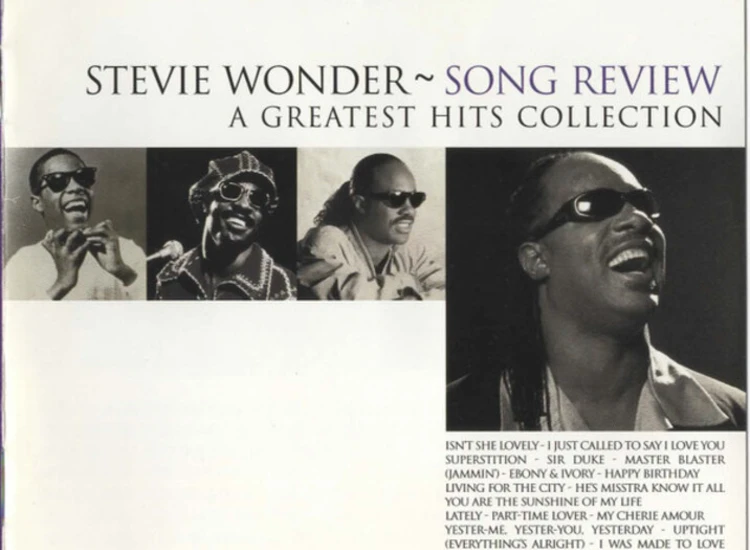 CD, Comp Stevie Wonder - Song Review (A Greatest Hits Collection) ansehen