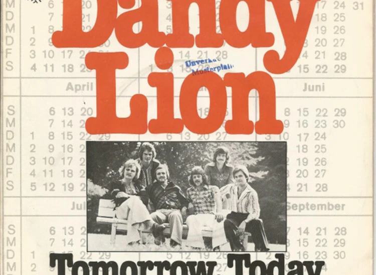 "7"", Single Dandy Lion (7) - Tomorrow, Today Will Be Yesterday" ansehen