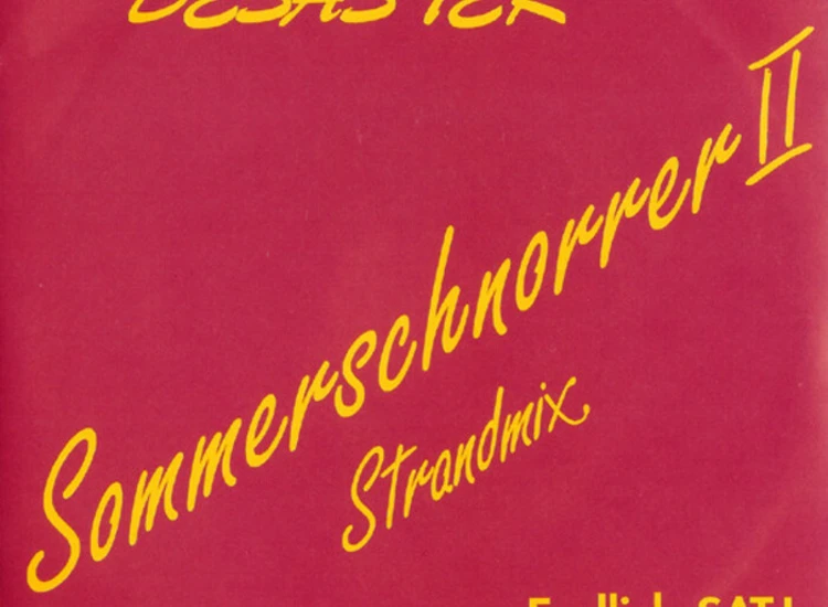 "7"", Single Midnight Desaster - Sommerschnorrer II" ansehen