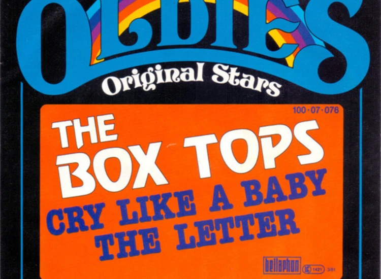 "7"", Single The Box Tops* - Cry Like A Baby / The Letter" ansehen