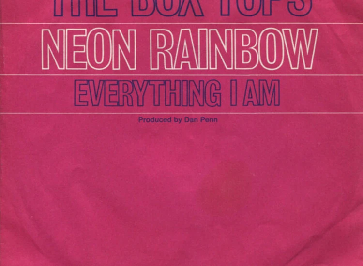 "7"", Single The Box Tops* - Neon Rainbow" ansehen