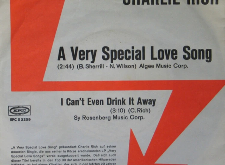 "7"", Single, Promo Charlie Rich - A Very Special Love Song" ansehen