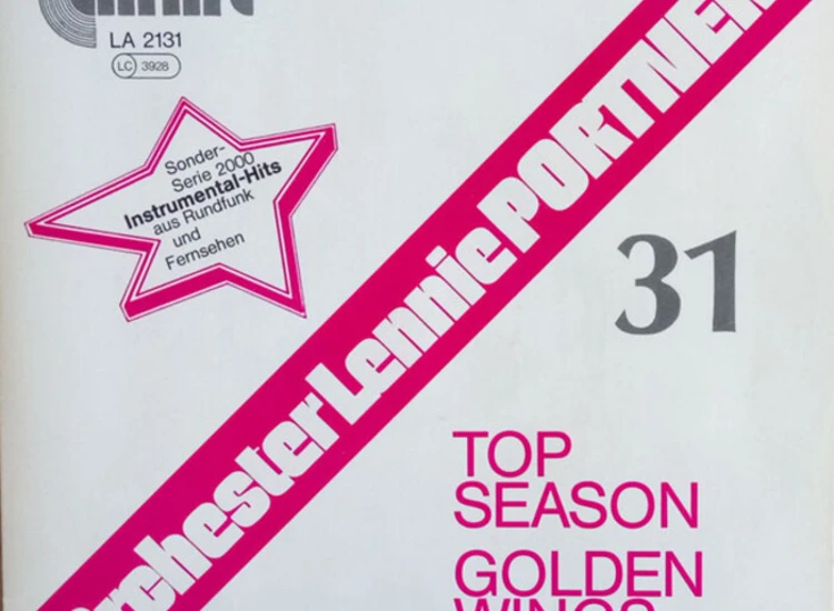 "7"", Single Orchester Lennie Portner - Top Season / Golden Wings" ansehen