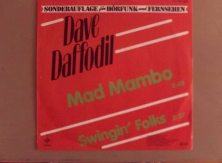 "7"", Single, Promo Dave Daffodil - Mad Mambo / Swingin' Folks" ansehen