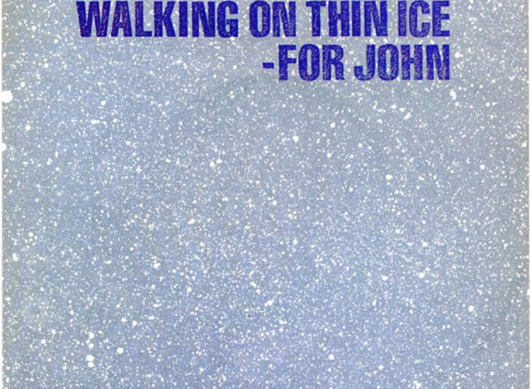 "7"", Single Yoko Ono - Walking On Thin Ice" ansehen