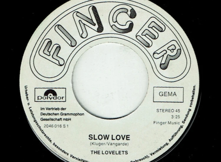 "7"", Single, Promo The Lovelets - Slow Love" ansehen