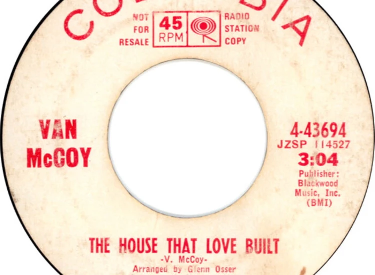 "7"", Single, Promo Van McCoy - The House That Love Built / I Will Wait For You" ansehen