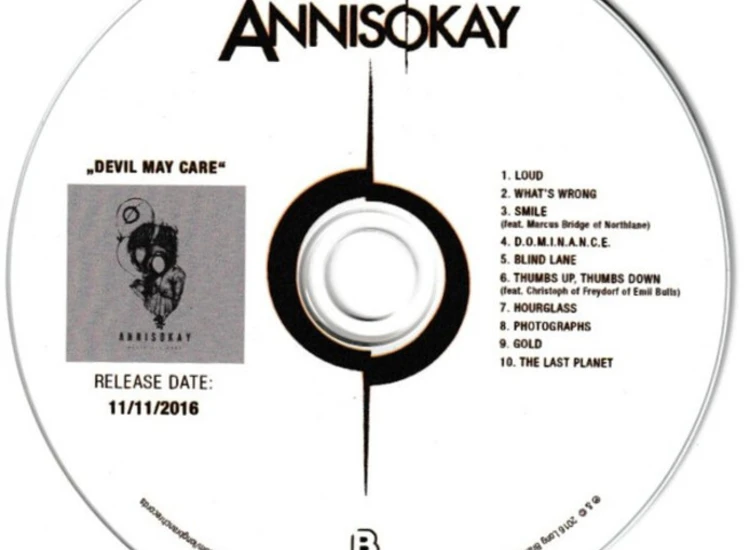 CDr, Album Annisokay - Devil May Care ansehen