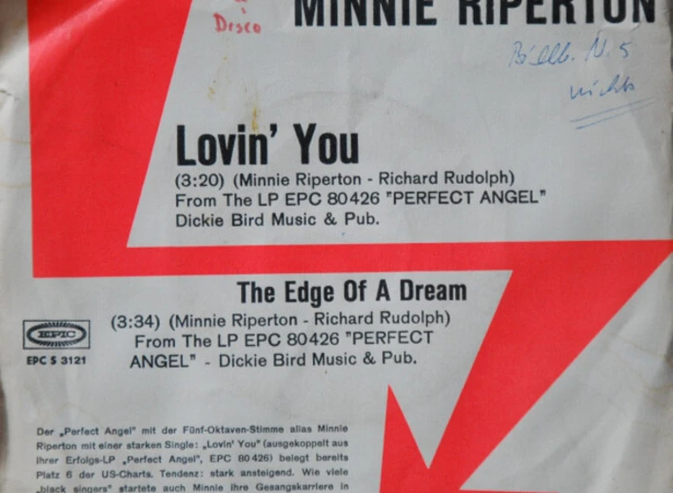 "7"", Single, Promo Minnie Riperton - Lovin' You" ansehen