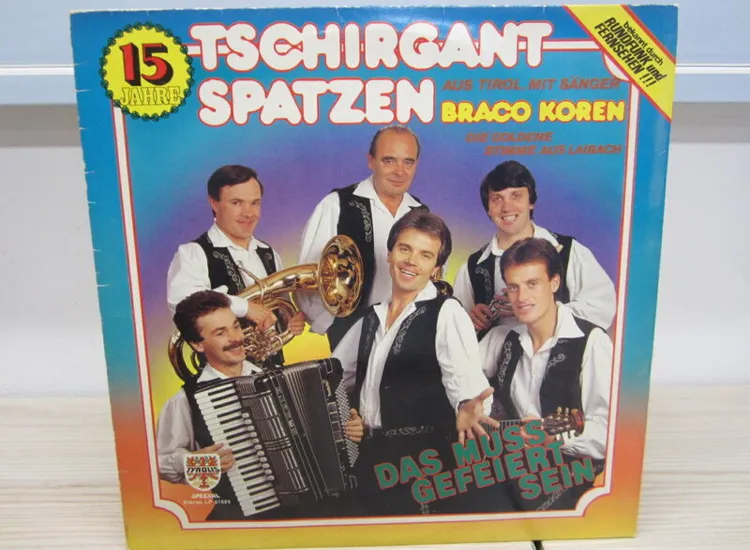 LP / Tschirgant Spatzen mit Sänger Branco Koren - .Tyrolis  /  Austria / RAR / ansehen