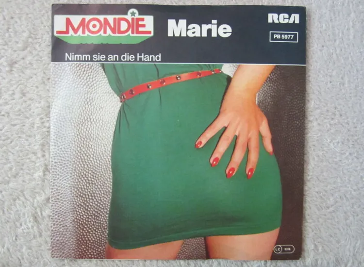 Single / MONDIE / MARIE / MIT PROMO INFO / 1982 / FUNK / RARITÄT / ansehen