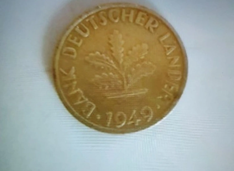 10 Pfennig Münze Bank Deutscher Länder (D) von 1949 ansehen