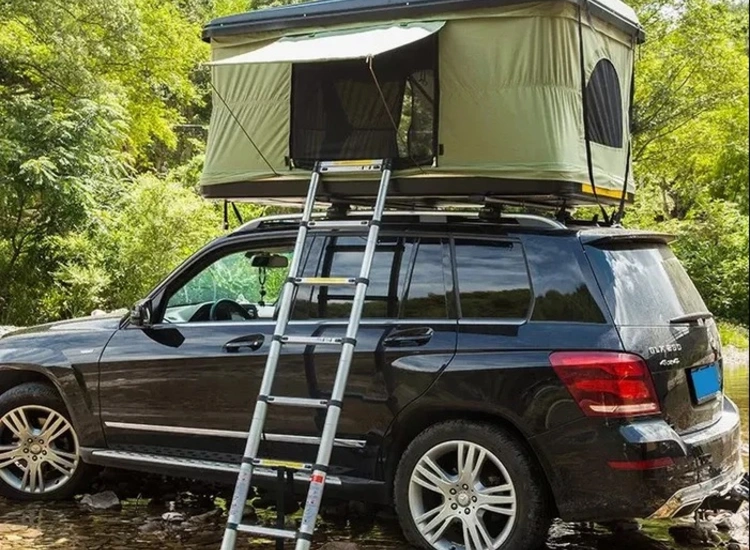 Dachzelt Grün für Auto Dachgepäckträge  ansehen