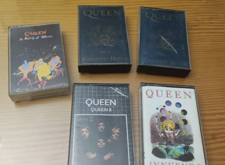 QUEEN 5 X KASSETTE ansehen