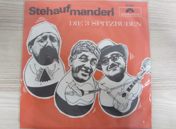 Single / Die 3 Spitzbuben ?– Stehaufmanderl  / AUSTRIA / SELTEN / 1968 / ansehen