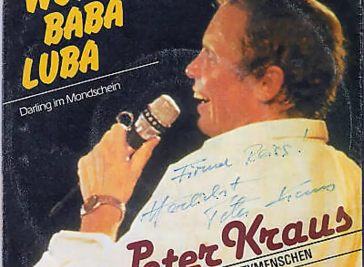 Single / PETER KRAUS / MIT ORIG.AUTOGRAMM / ansehen