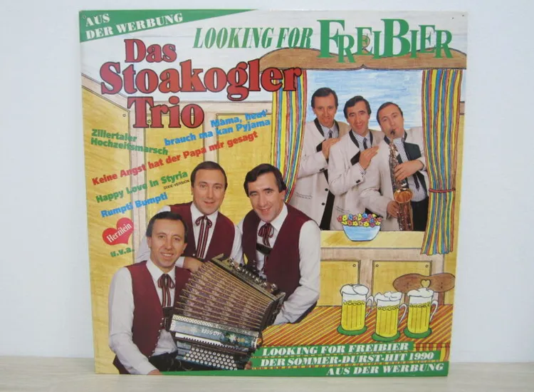 LP / STOAKOGLER TRIO / AUSTRIA / SELTEN / LOOKING FOR FREIBIER / ansehen