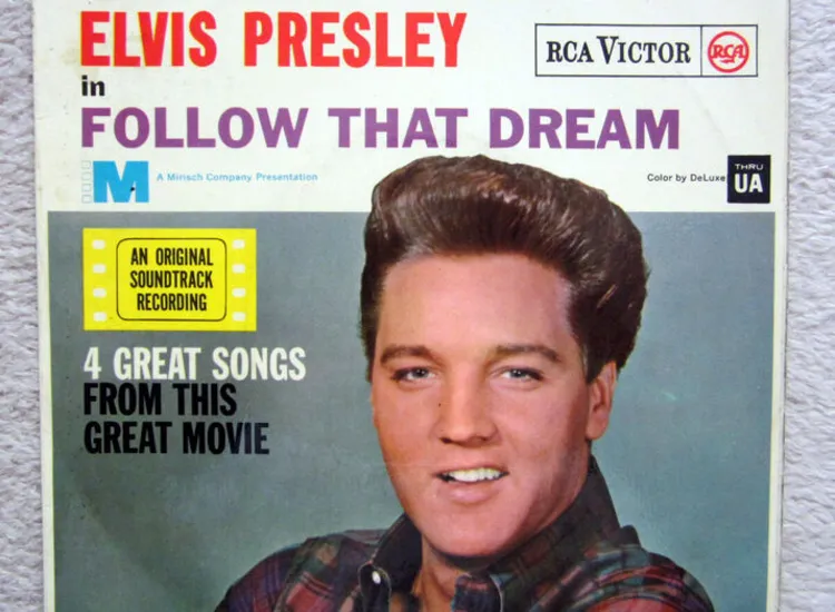 EP Single / ELVIS PRESLEY / FOLLOW THAT DREAM    / 1964 / UK  PRESS  / RARITÄT / ansehen