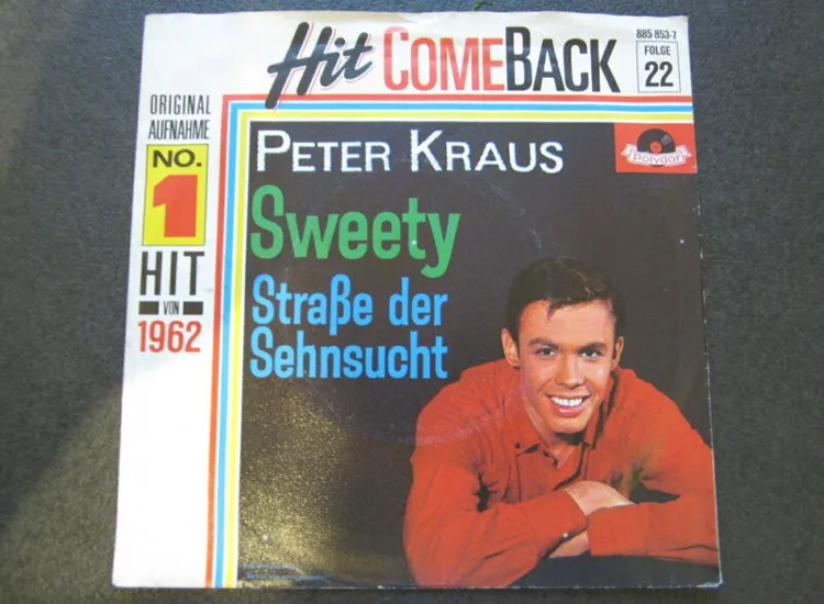 Single / Peter Kraus – Sweety / DE PRESS / ansehen