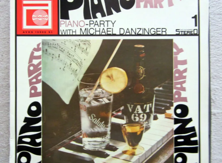 LP / PIANO PARTY / MICHAEL DANZINGER / AMADEO / AUSTRIA / RARITÄT / 1966 / ansehen