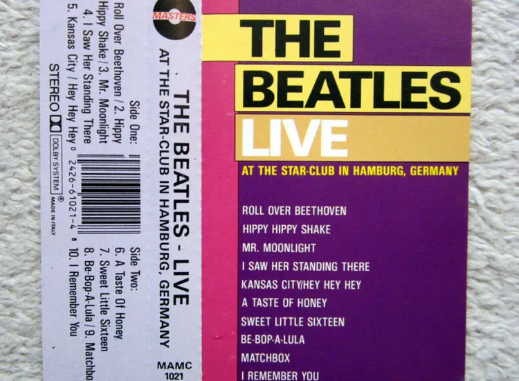 MC / THE BEATLES  /   LIVE AT THE STAR-CLUB IN HAMBURG  /  RARITÄT / ITALY PRESS ansehen