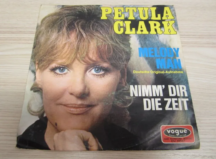 Single /  Petula Clark ?– Melody Man - orange vinyl  / DE  PRESS / SCHLAGER ansehen