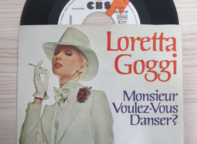 Single / Loretta Goggi ?– Monsieur Voulez-Vous Danser / MUSTERPLATTE /  RAR / ansehen