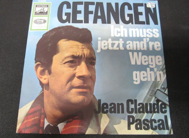 Single /   Jean Claude Pascal ‎– Gefangen   / DE PRESS-RAR / ansehen