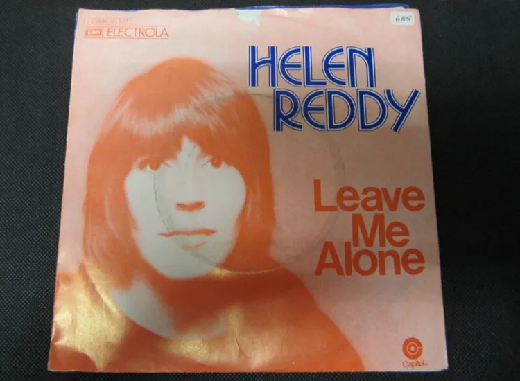 Single /   Helen Reddy ‎– Leave Me Alone   / DE PRESS / ansehen