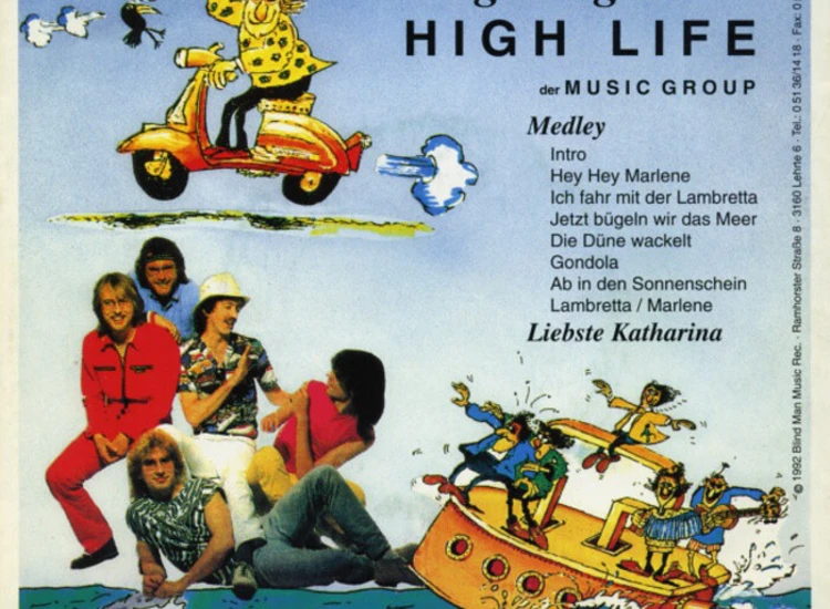 "High Life Skiffle Group - Highlights (7"", Single, P/Mixed)" ansehen