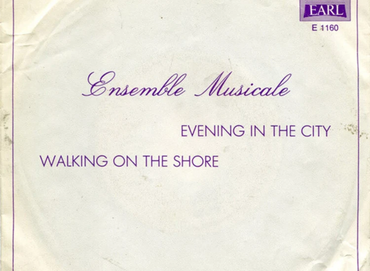 "Ensemble Musicale - Evening In The City / Walking On The Shore (7"", Single)" ansehen