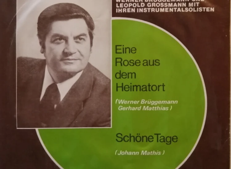 "Jan Berthold - Eine Rose Aus Dem Heimatort / Schöne Tage (7"", Single)" ansehen